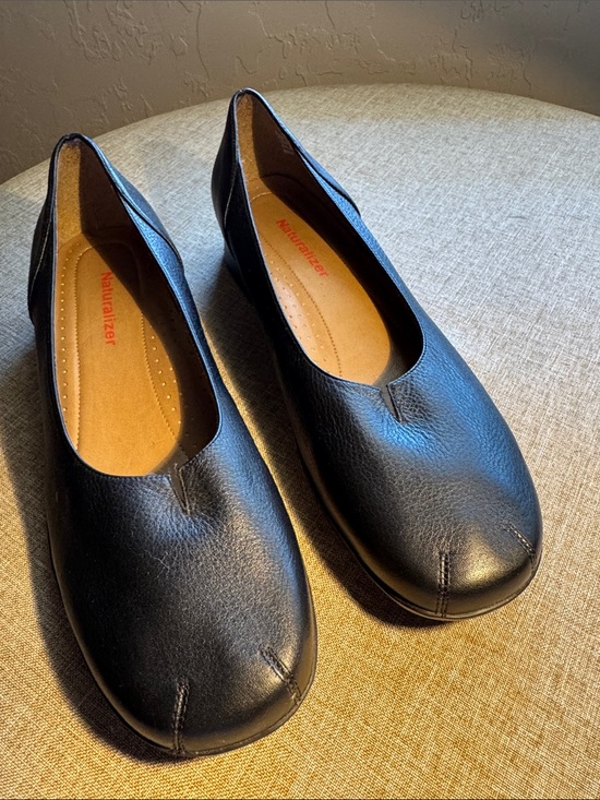 Naturalizer Shoes - Naturalizer Black NWOB Leather Slip-On Flat 8 1/2 M